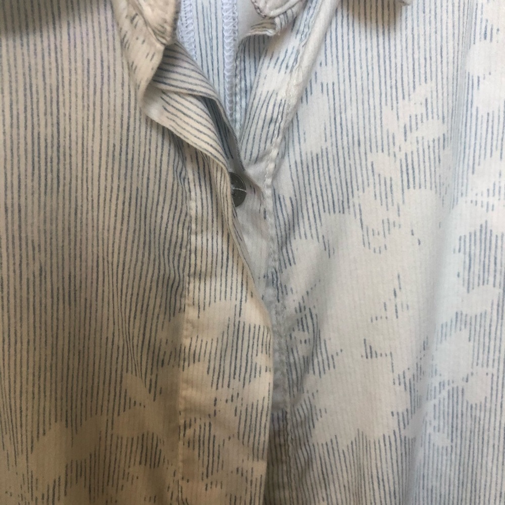 Rag & Bone Kahuna floral print button down tank - Picture 3 of 5